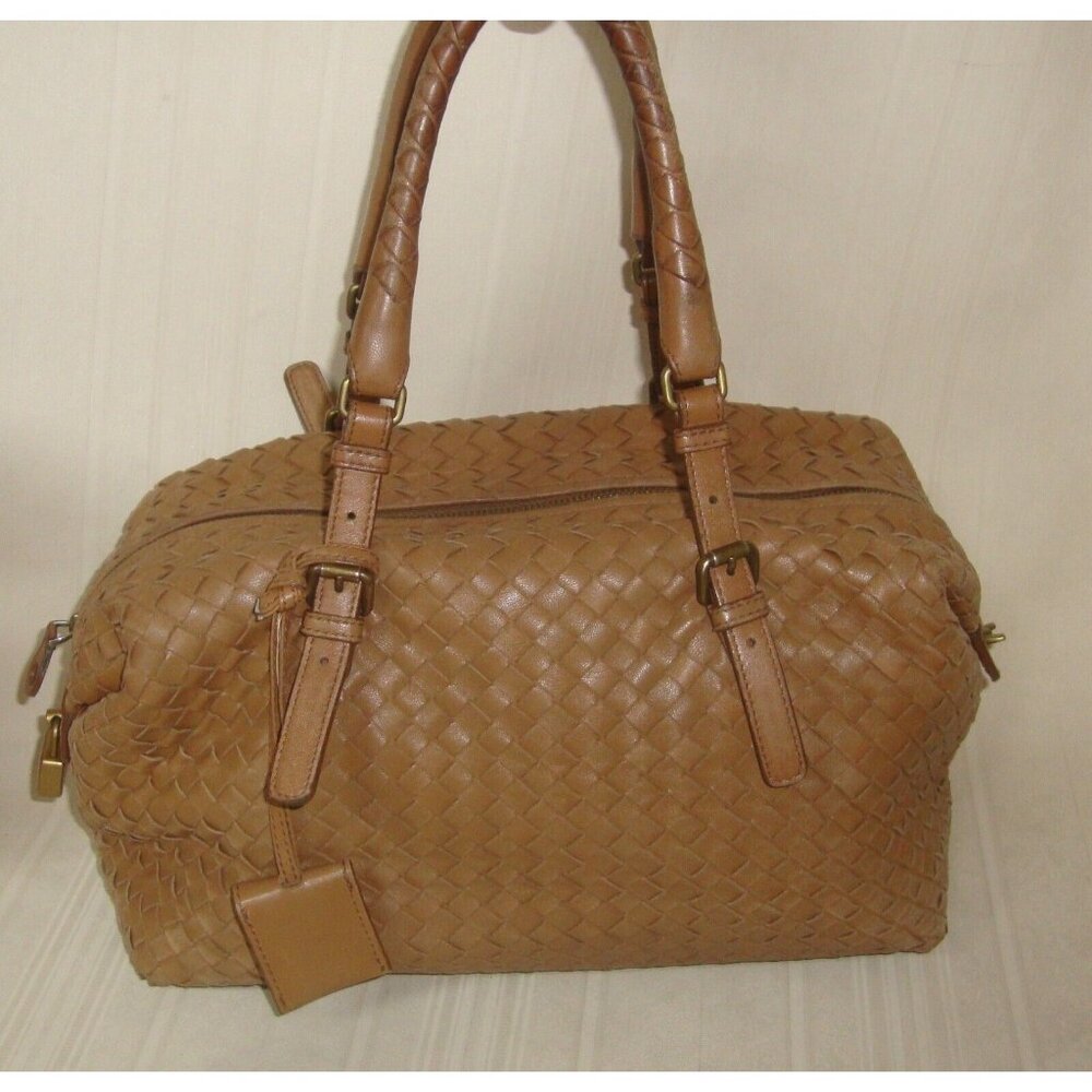 BOTTEGA VENETA INTRECCIATO Hand Bag Leather